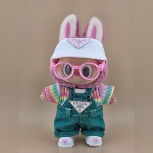 Fits Labubu Green And Pink